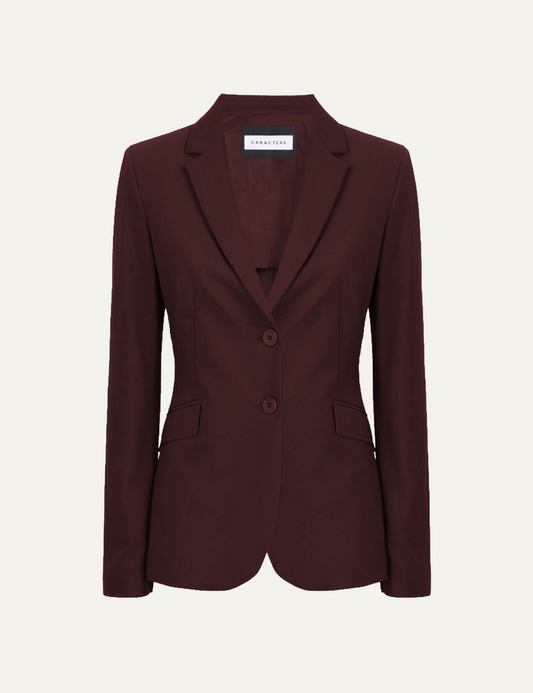 CARACTERE BLAZER IN BORDEAUX