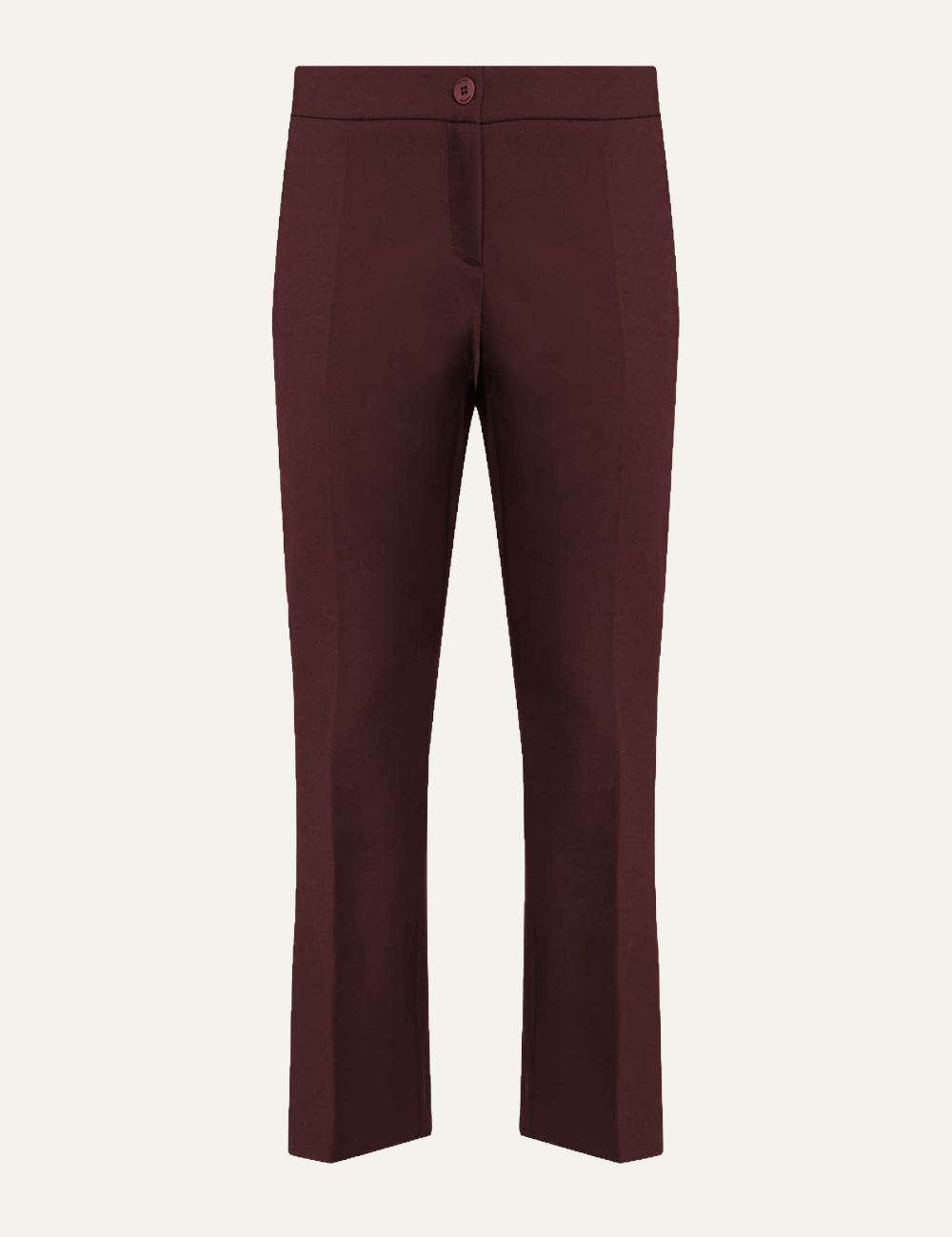 CARACTERE TRUMBET TROUSERS IN BORDEAUX