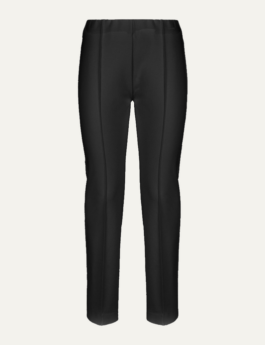 CARACTERE JERSEY FLARED PANTS IN BLACK