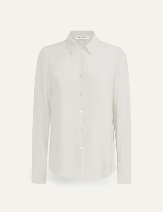 CARACTERE SATIN SHIRT LATTE
