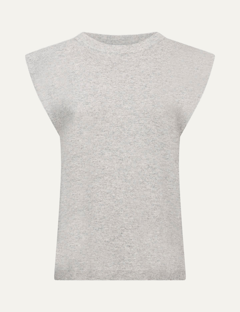 CARACTERE KNITTED TOP IN GREY