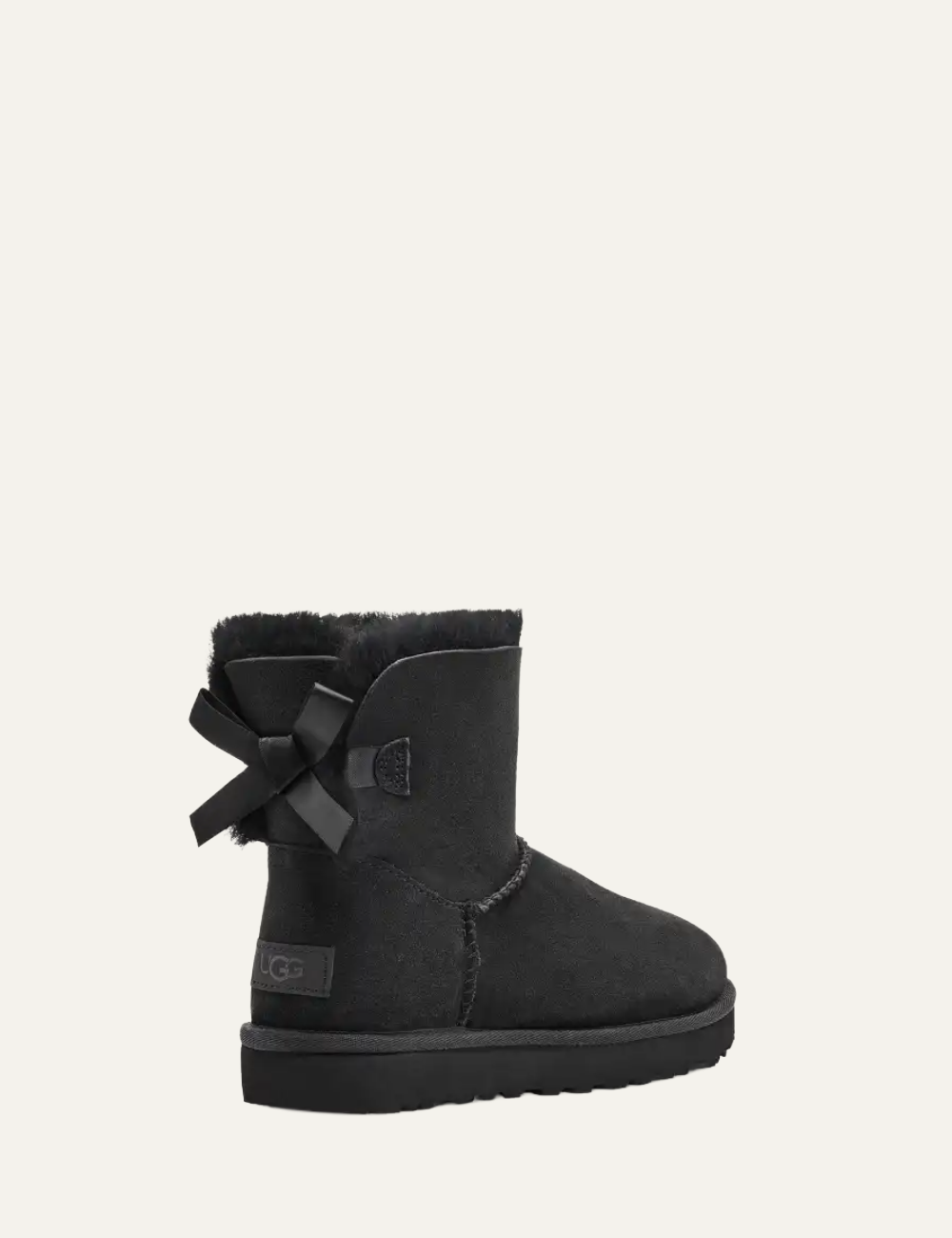 UGG MINI BAILEY BOW BLACK