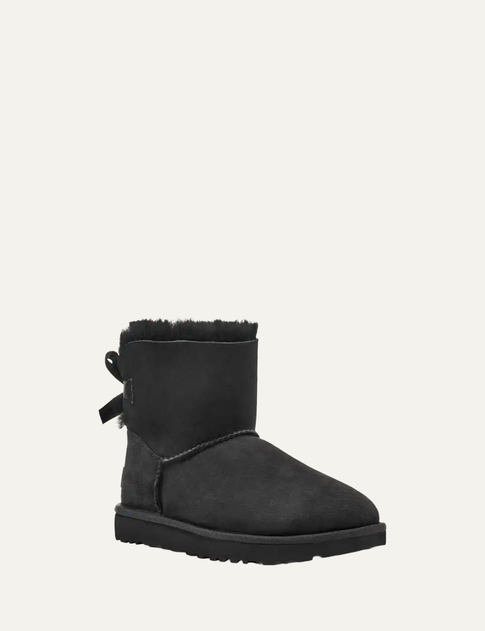 UGG MINI BAILEY BOW BLACK