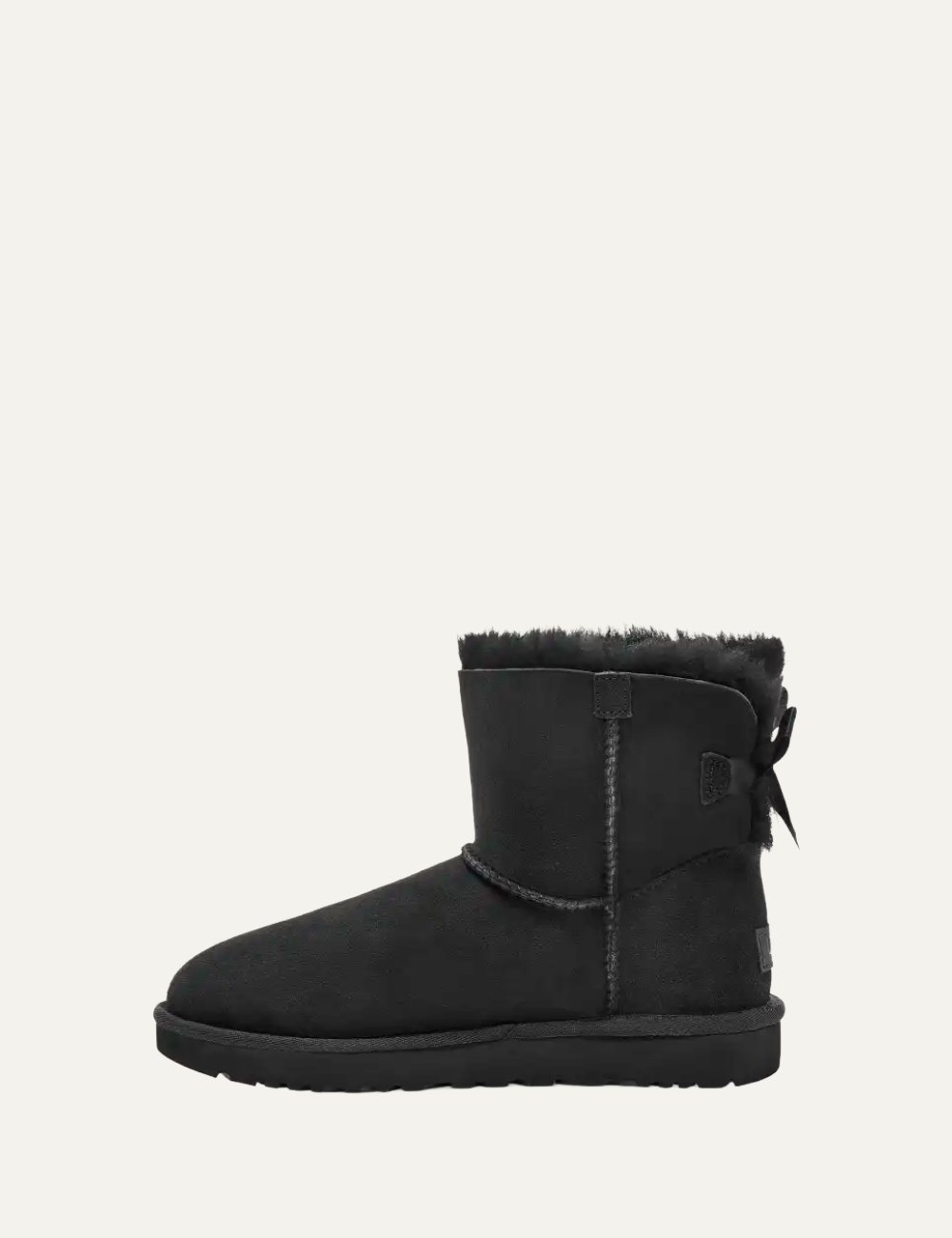 UGG MINI BAILEY BOW BLACK