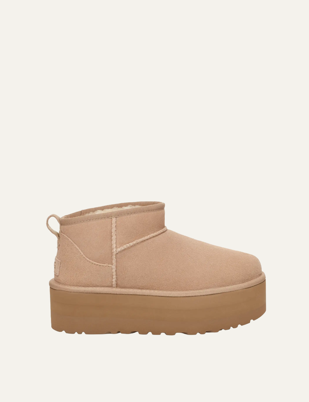 UGG CLASSIC ULTRA MINI PLAT SAND