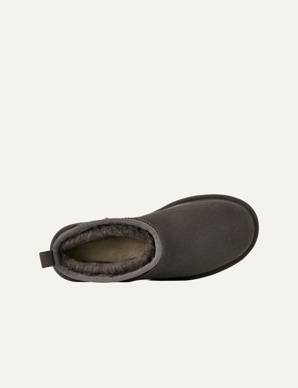 UGG CLASSIC ULTRA MINI PLAT CHARCOAL