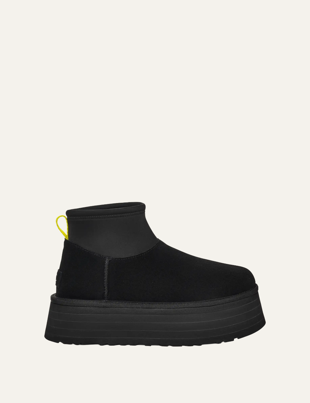 UGG CLASSIC MINI DIPPER BLACK