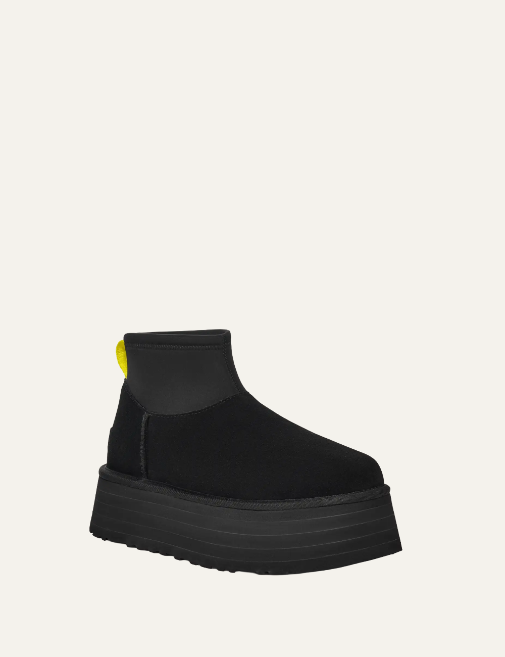 UGG CLASSIC MINI DIPPER BLACK