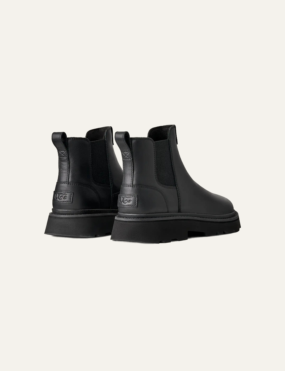 UGG CHELSEA LUG BLACK