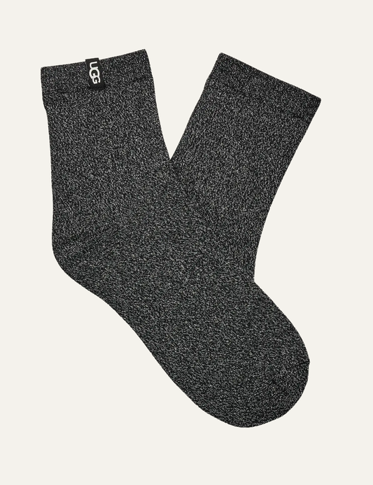 UGG SHIMMER QUARTER BLACK