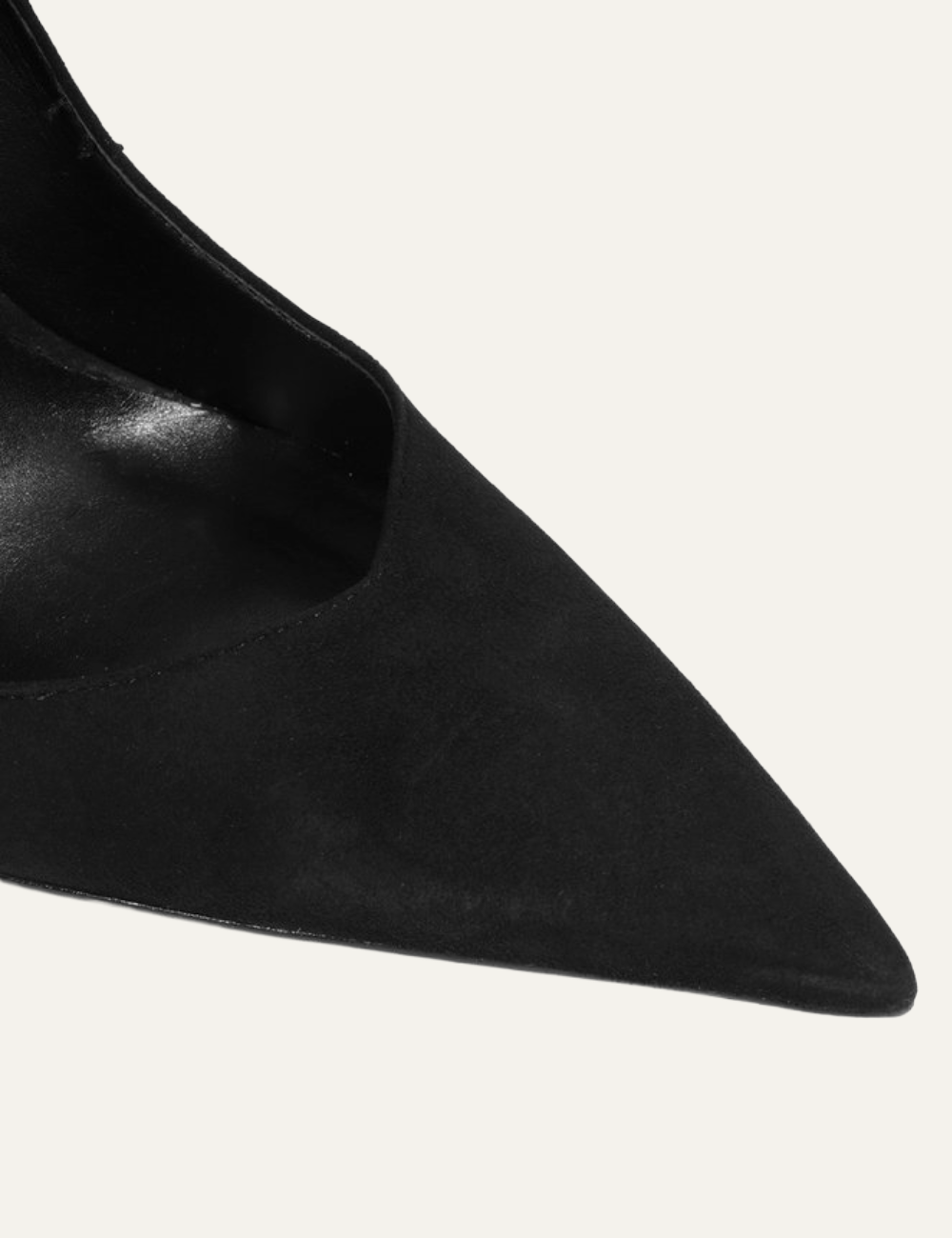 SCHUTZ LEXI BLACK SUEDE PUMPS