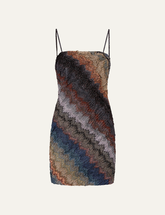 MISSONI SLEEVELESS MINI DRESS