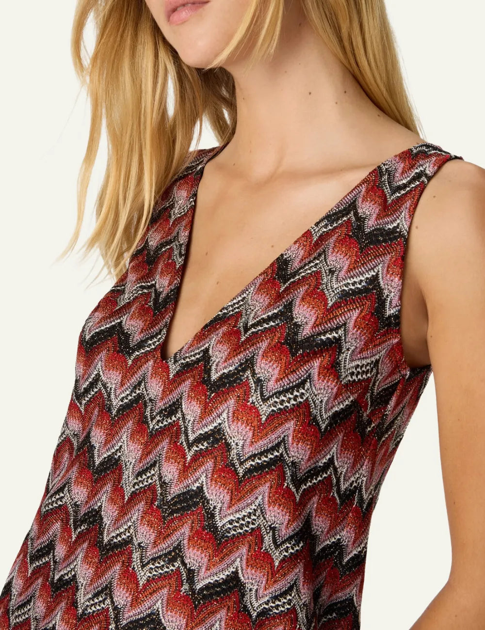 MISSONI SLEEVELESS MINI DRESS