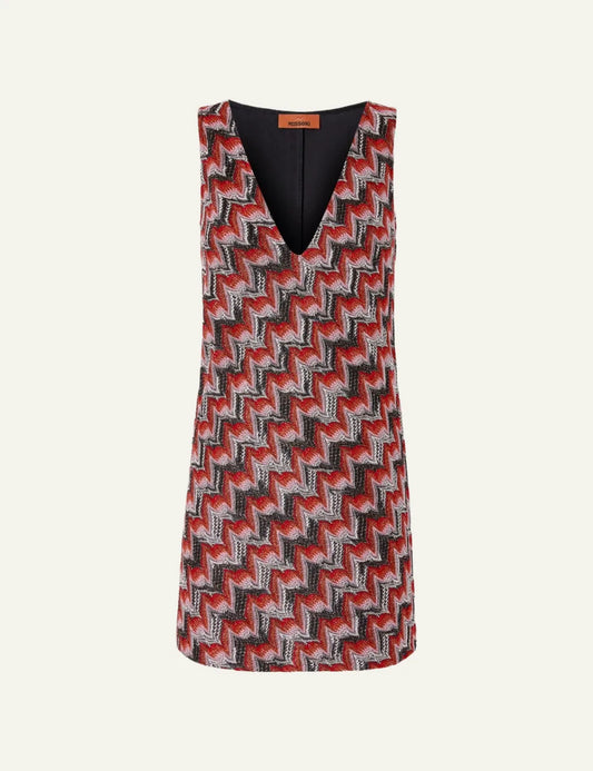 MISSONI SLEEVELESS MINI DRESS