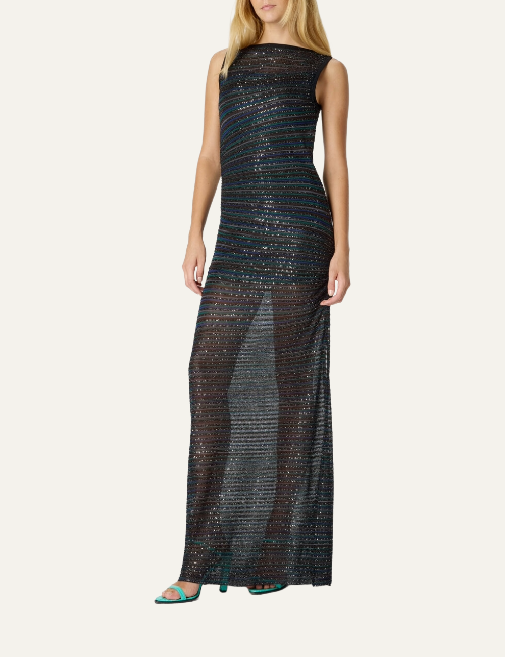 MISSONI SLEEVELESS MAXI DRESS