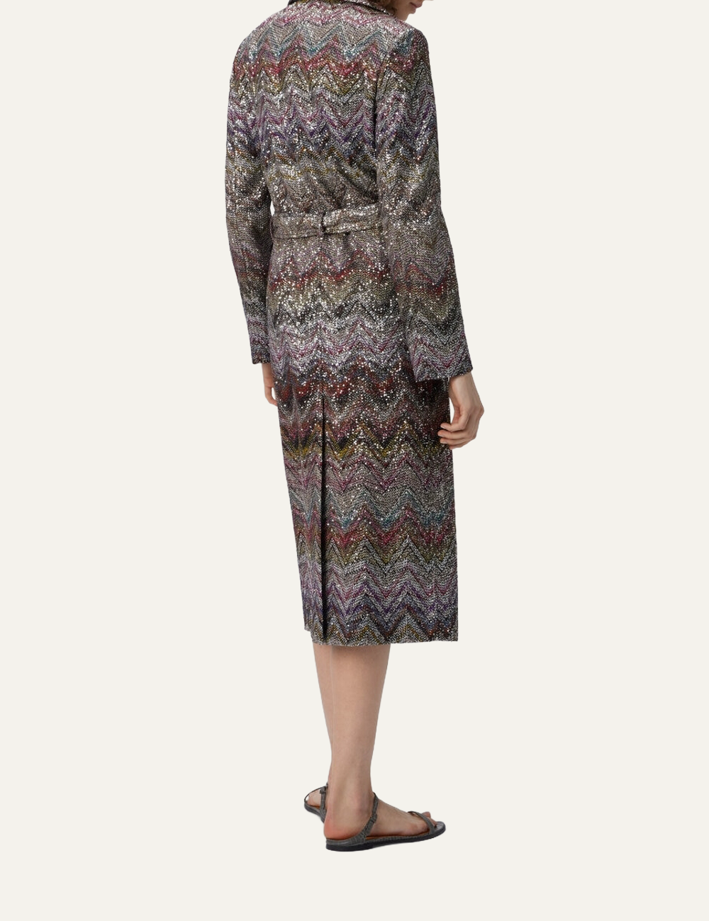 MISSONI DOUBLE BREASTED TRENCH COAT