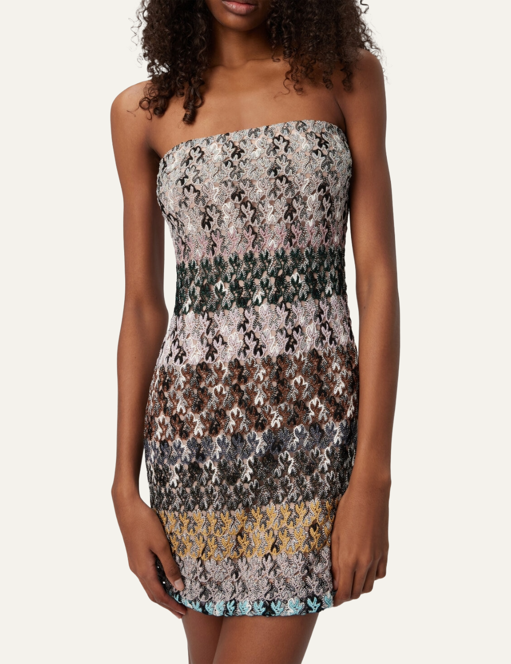 MISSONI SLEEVELESS MINI DRESS