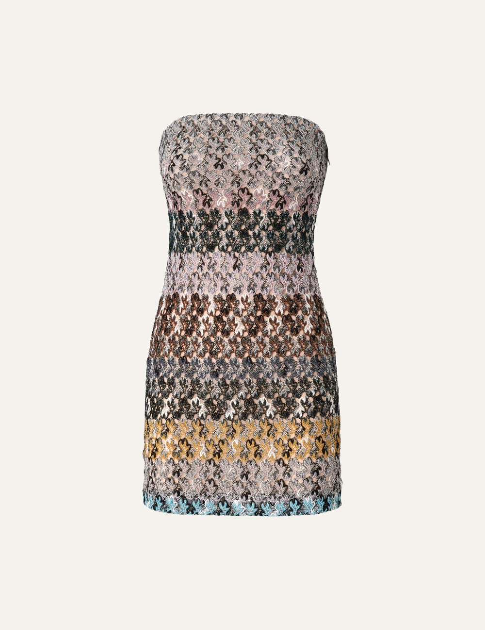 MISSONI SLEEVELESS MINI DRESS