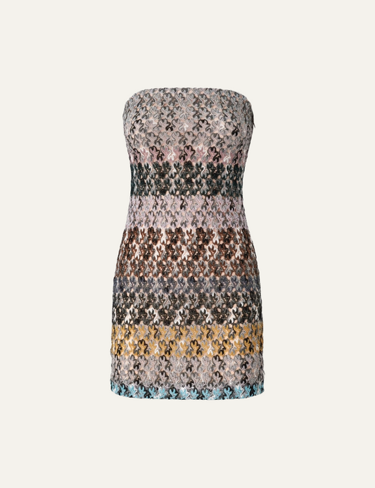 MISSONI SLEEVELESS MINI DRESS