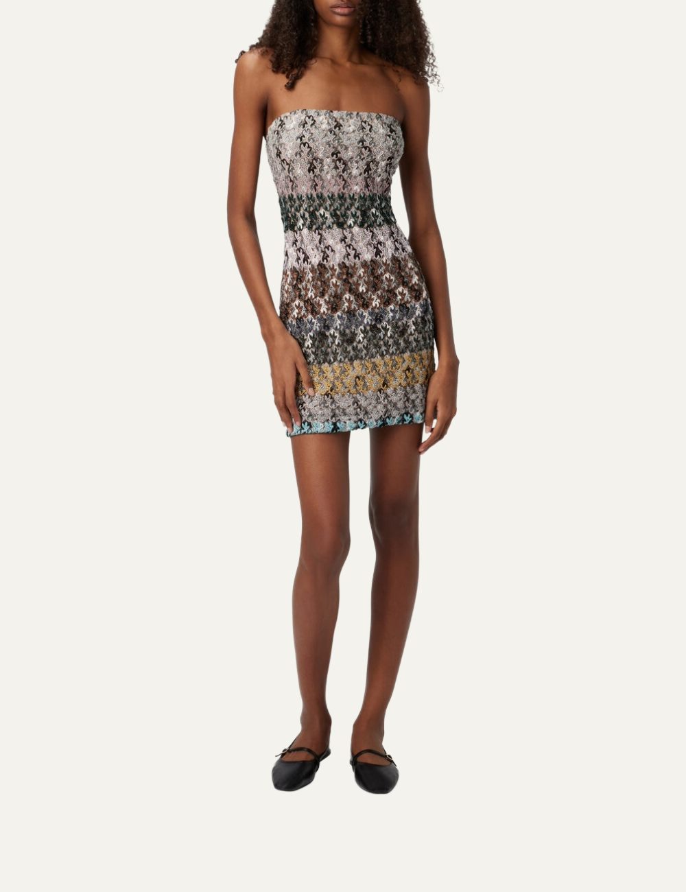 MISSONI SLEEVELESS MINI DRESS