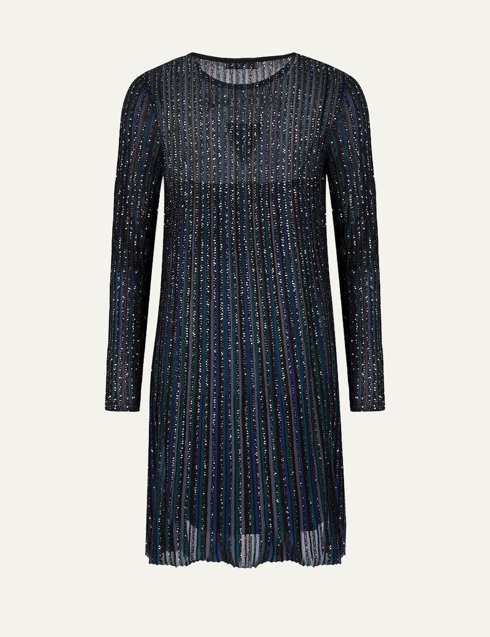 MISSONI STRIPED KNIT DRESS
