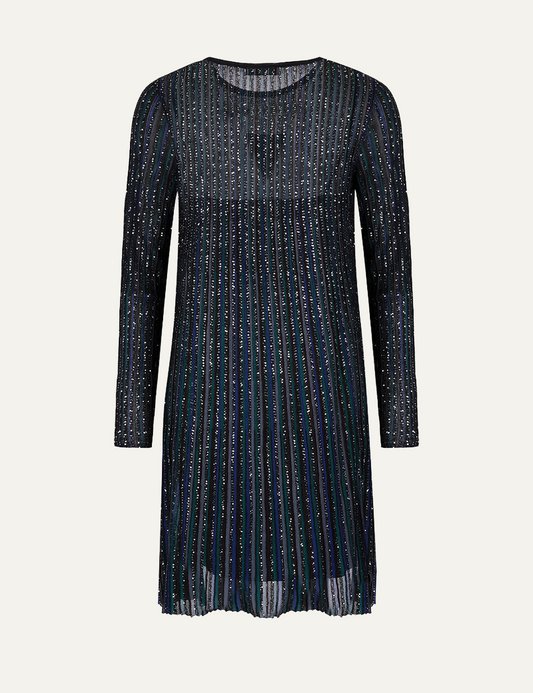MISSONI STRIPED KNIT DRESS