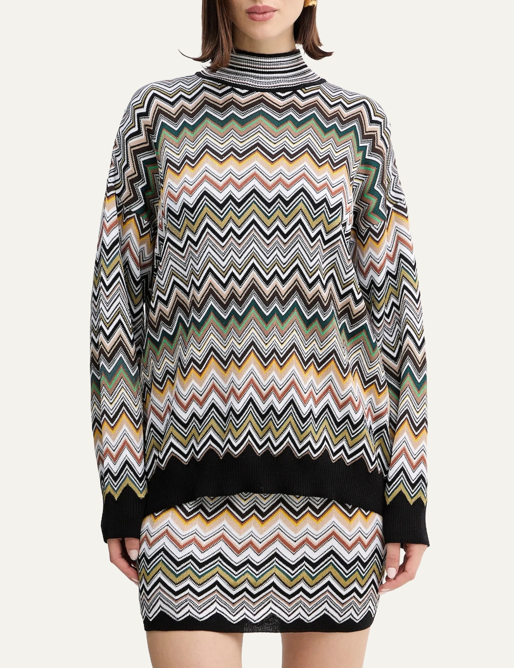 MISSONI ROLL-NECK SWEATER