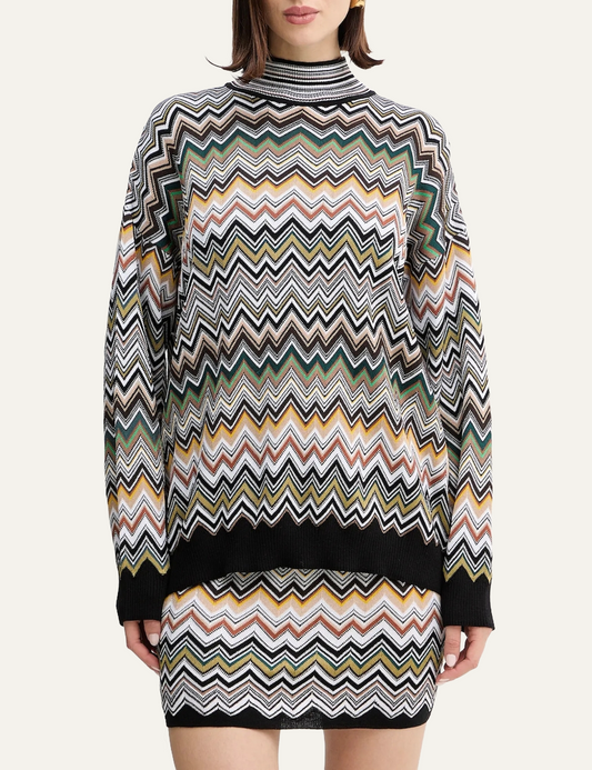 MISSONI ROLL-NECK SWEATER