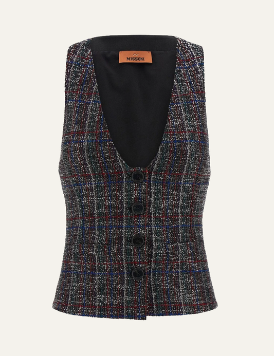 MISSONI BUTTONED VEST