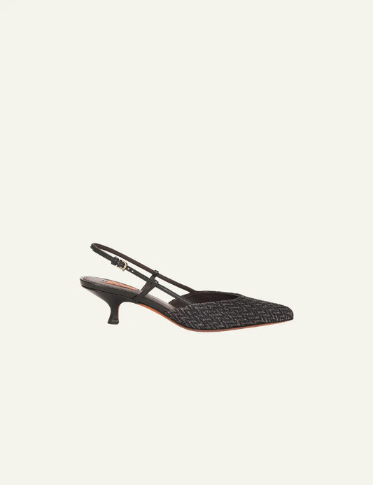 MISSONI FIONA WAVE LUREX SLINGBACK