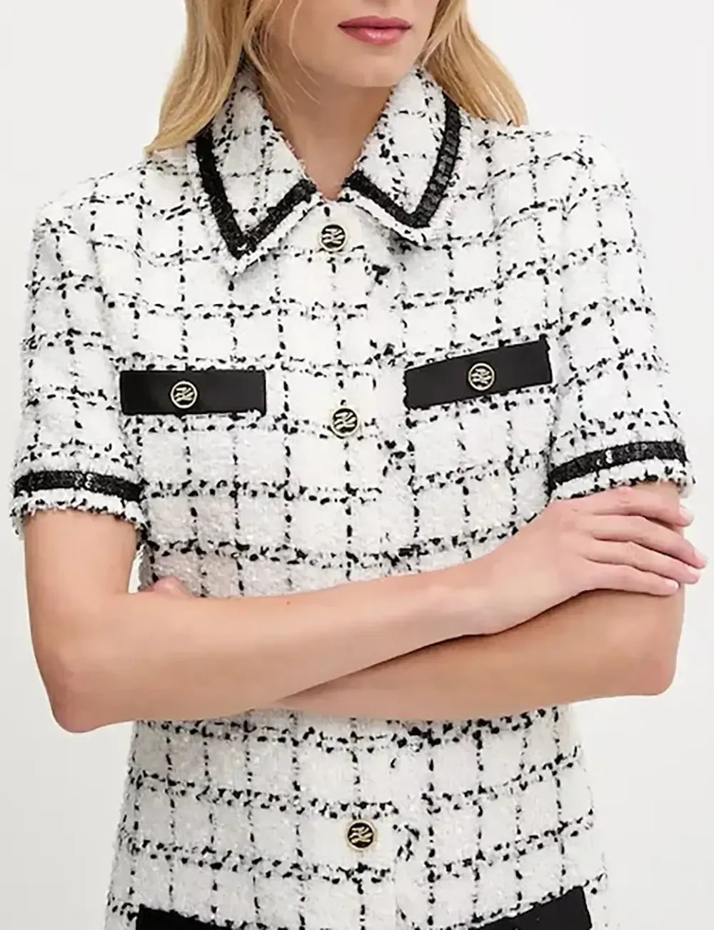 KARL LAGERFELD BOUCLE DRESS