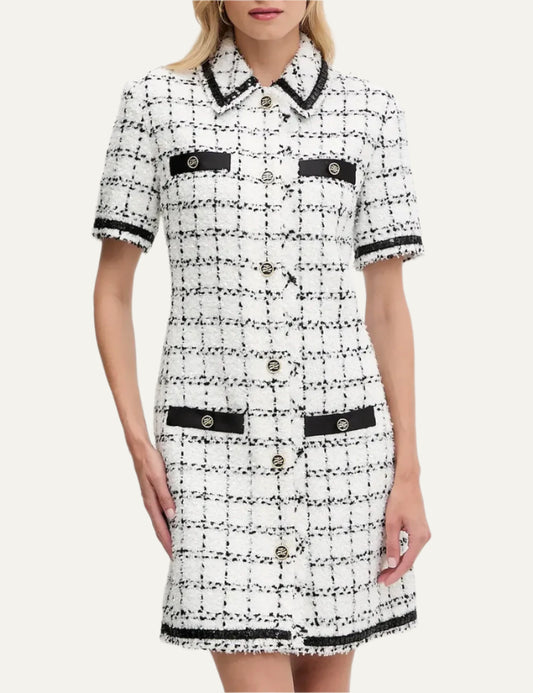KARL LAGERFELD BOUCLE DRESS