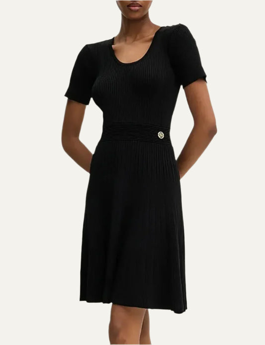 KARL LAGERFELD RIB KNIT DRESS
