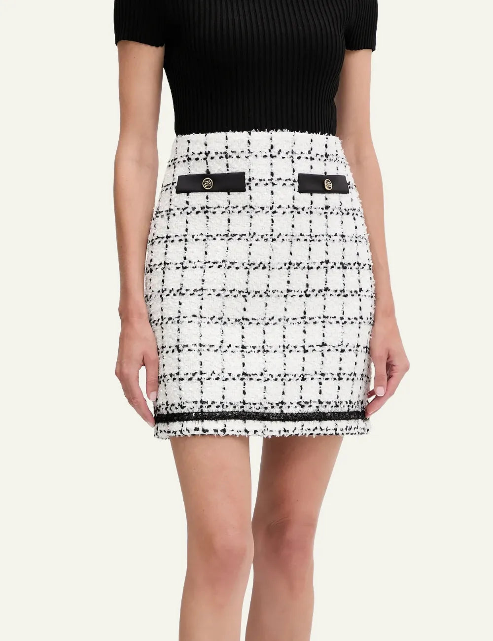 KARL LAGERFELD BOUCLE SKIRT