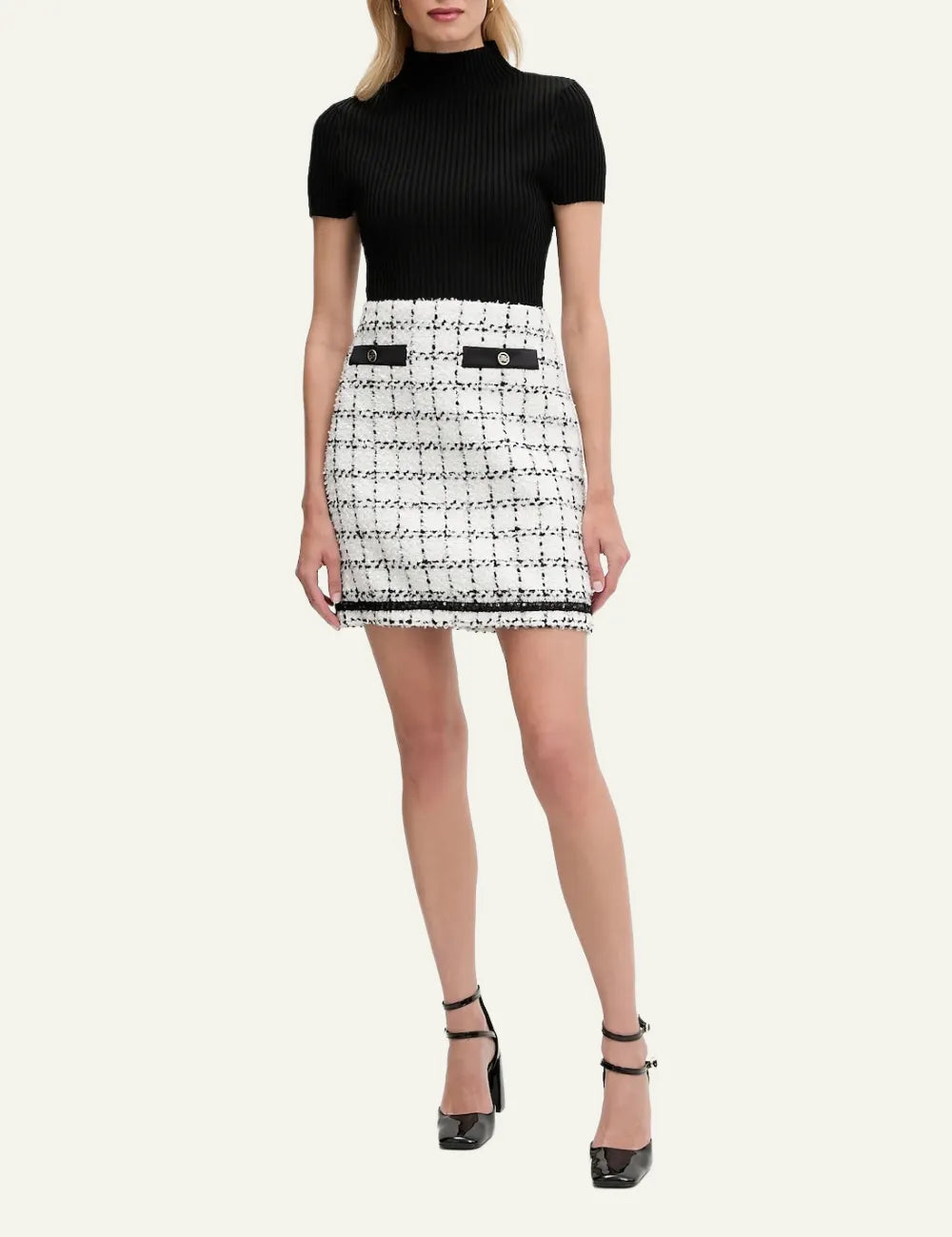 KARL LAGERFELD BOUCLE SKIRT