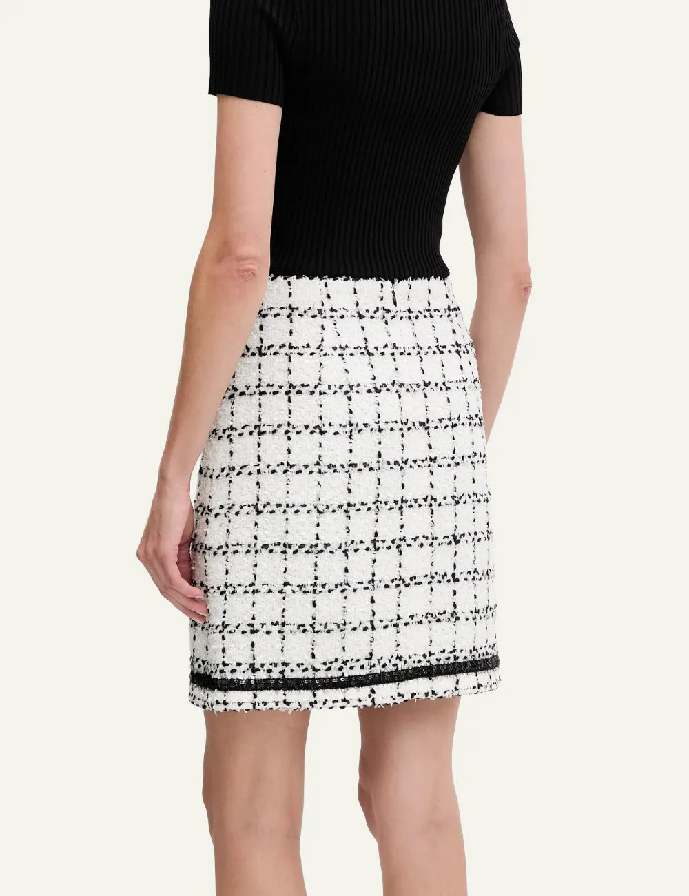 KARL LAGERFELD BOUCLE SKIRT