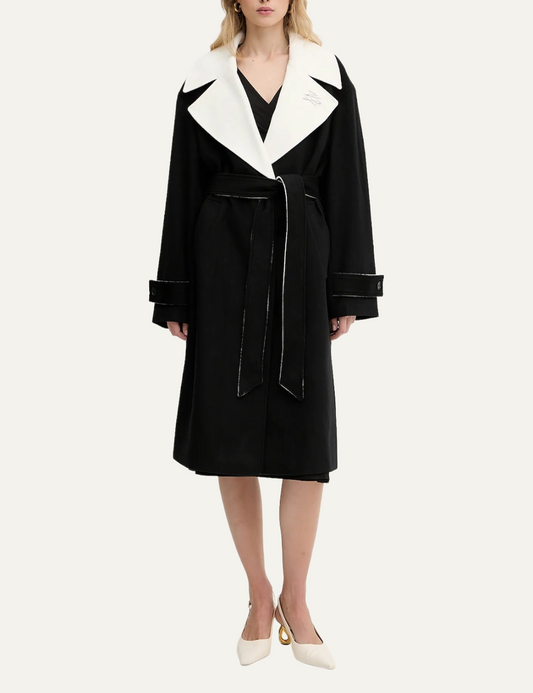 KARL LAGERFELD SOFT WOOL COAT