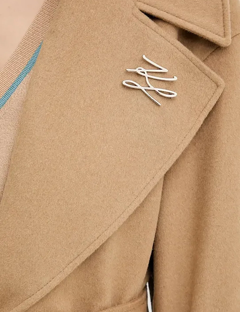KARL LAGERFELD SOFT WOOL COAT
