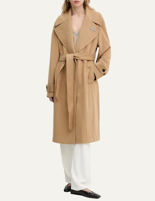 KARL LAGERFELD SOFT WOOL COAT