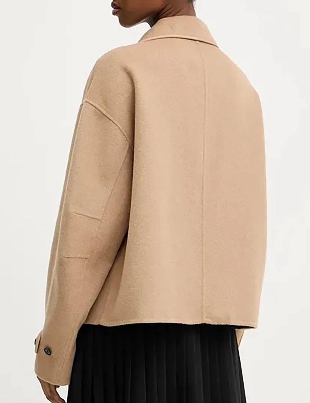 KARL LAGERFELD SHORT SOFT COAT