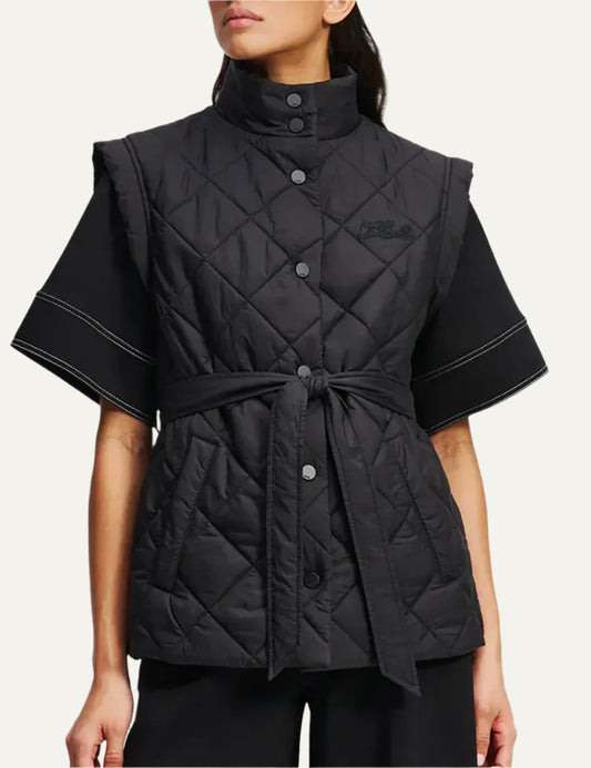 KARL LAGERFELD QUILTED GILET