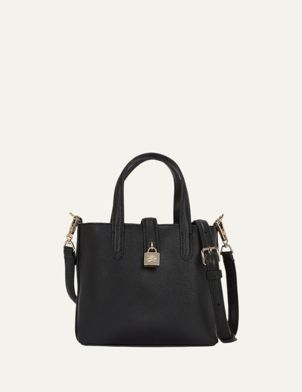 KARL LAGERFELD PADLOCK MINI TOTE