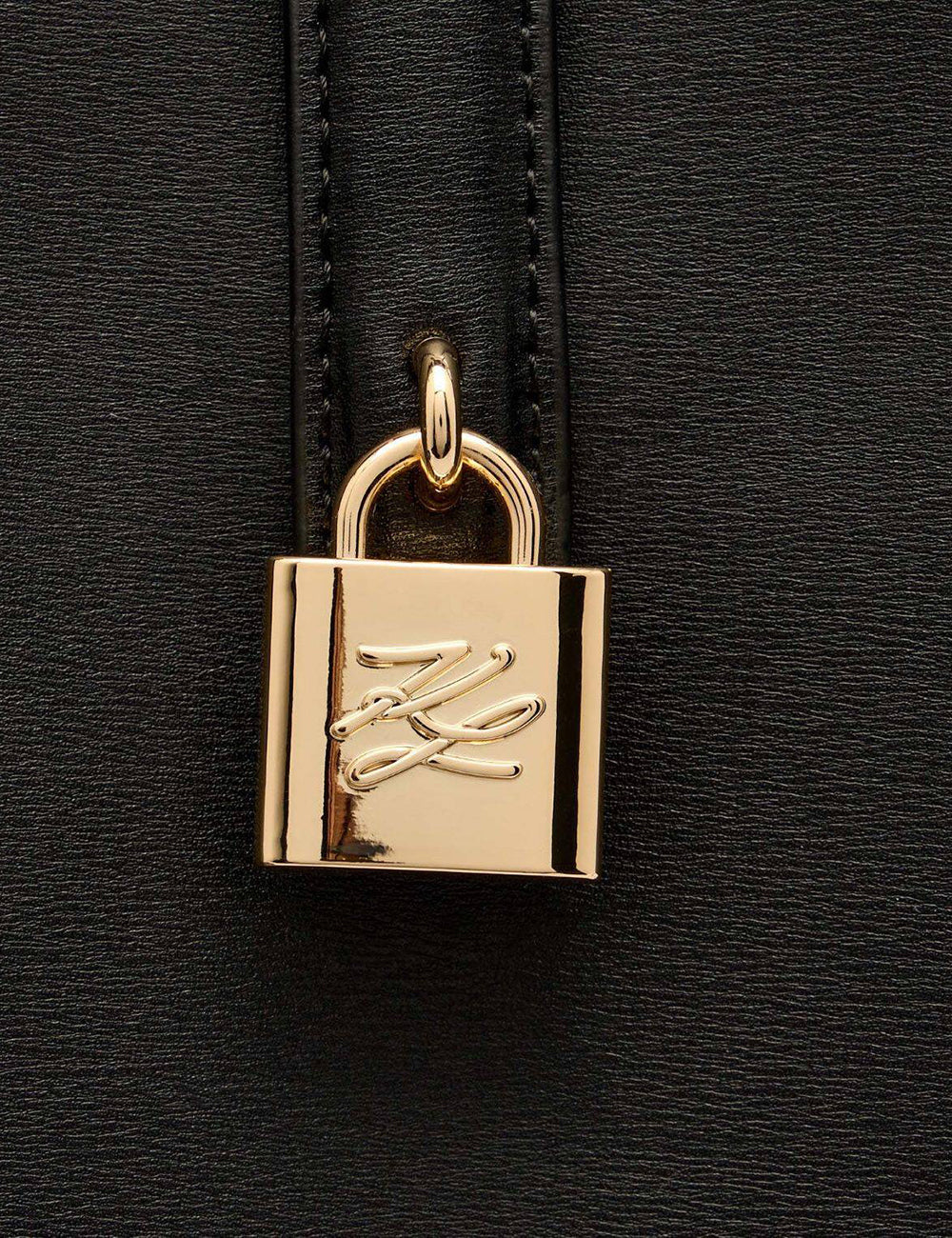 KARL LAGERFELD PADLOCK MINI TOTE