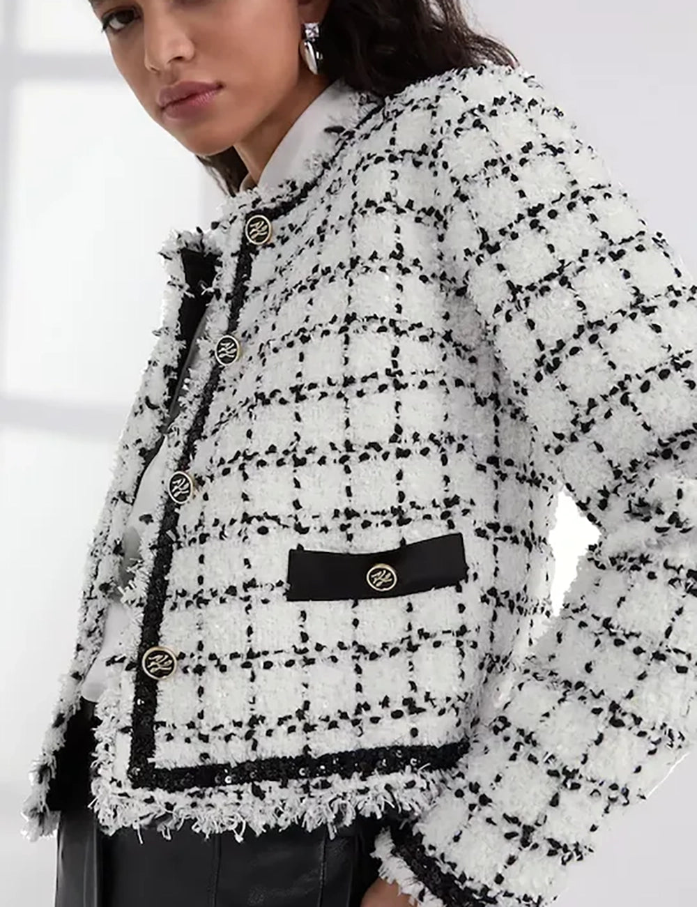 KARL LAGERFELD BOUCLE JACKET