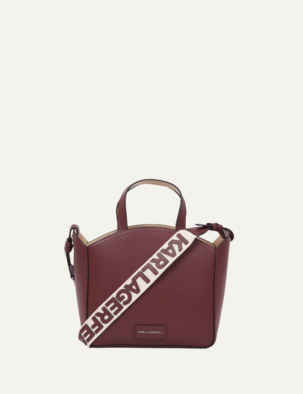 KARL LAGERFELD K/CIRCLE SM TOTE PERFORATED