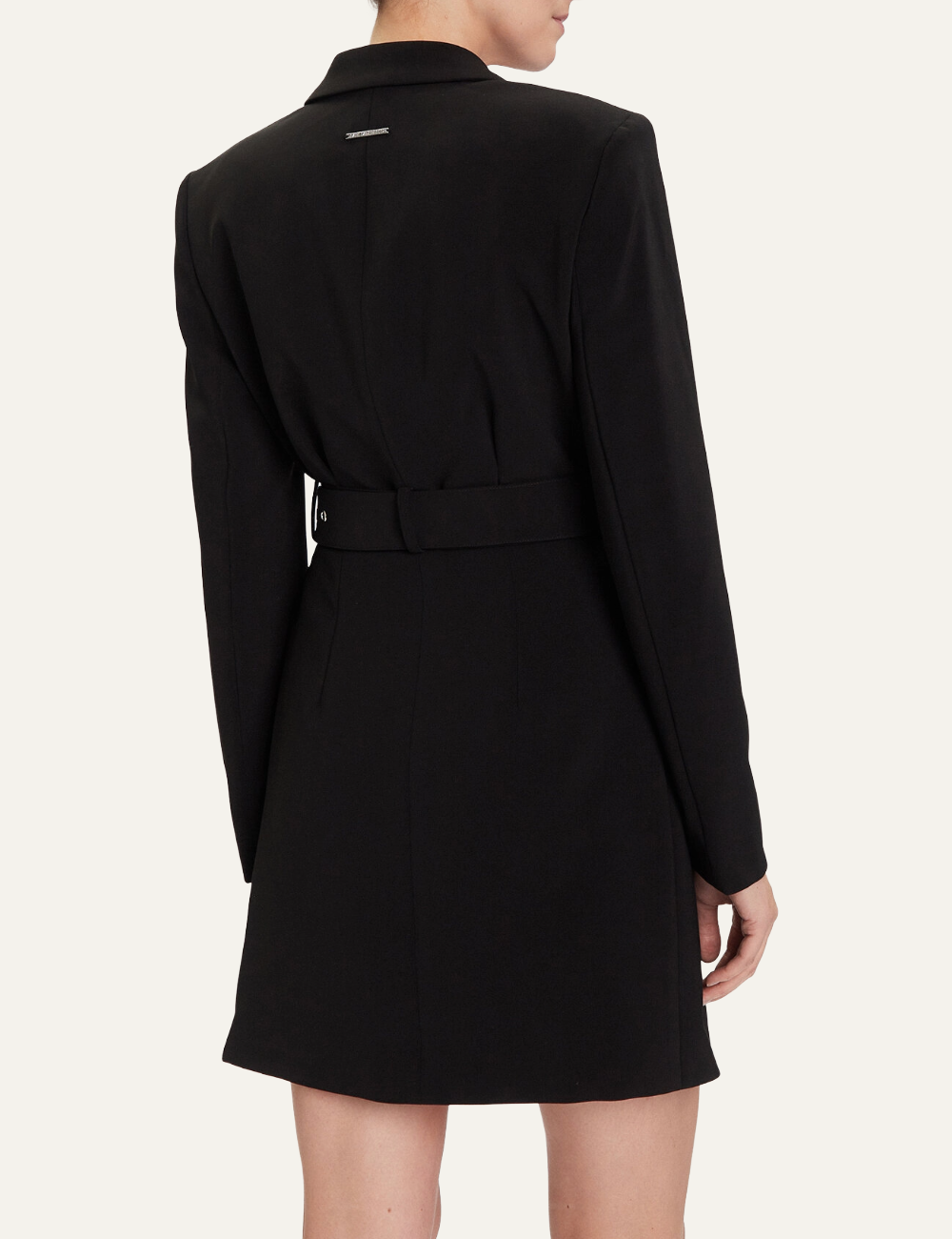 KARL LAGERFELD TAILORED PLEATED BLAZER DRESS