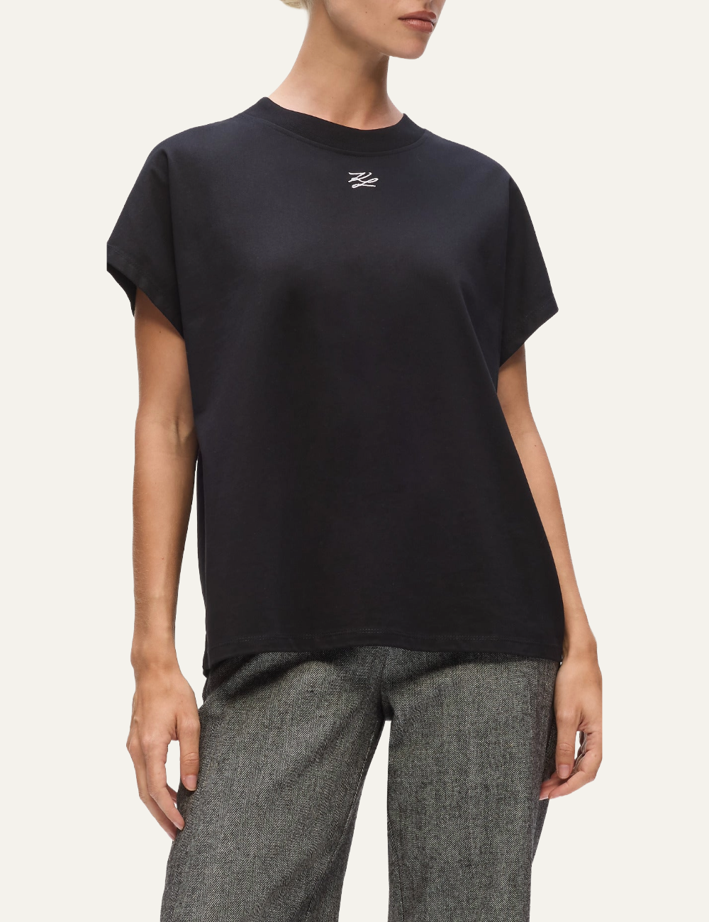 KARL LAGERFELD AUTOGRAPH RELAXED T-SHIRT