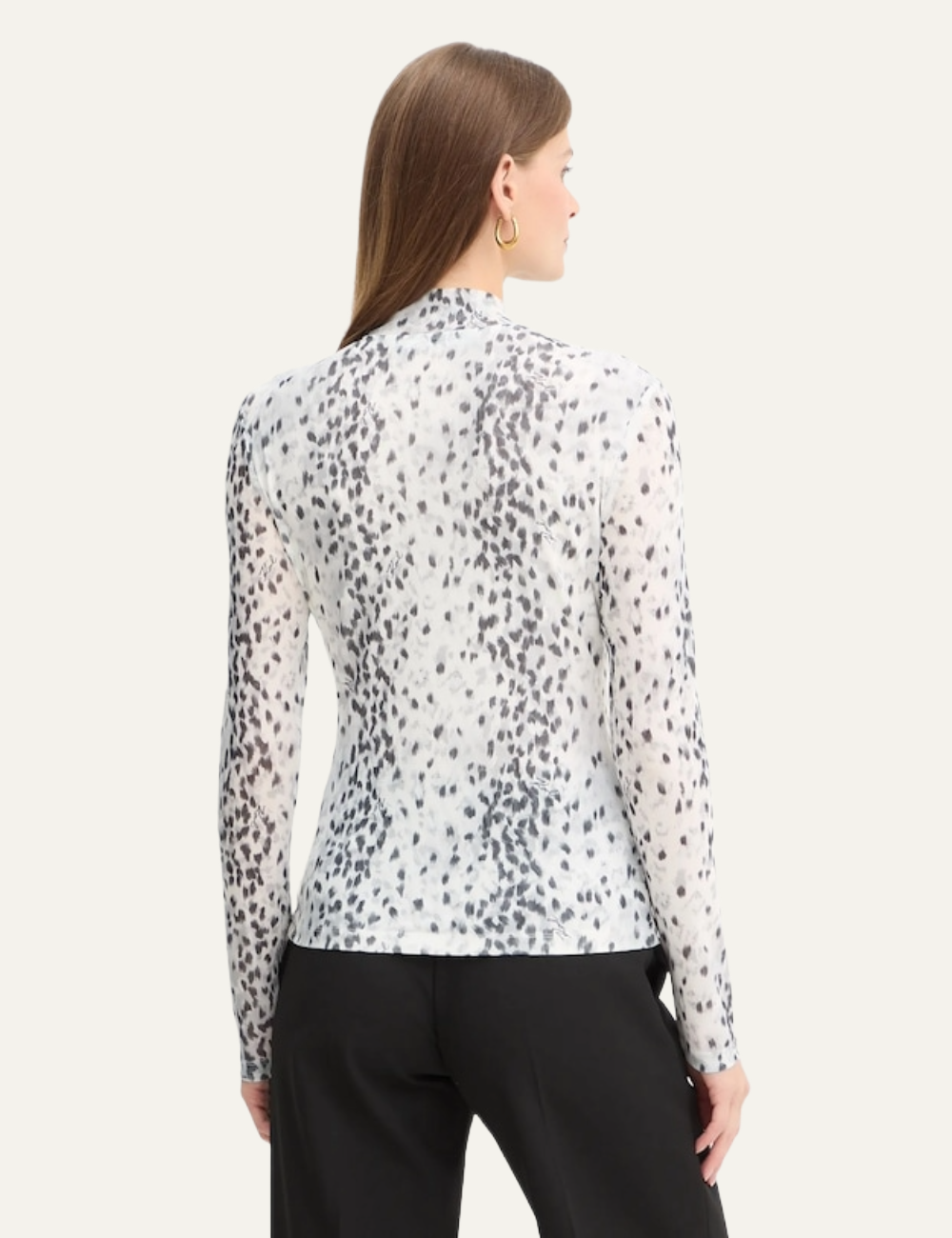 KARL LAGERFELD MESH LONGSLEEVE