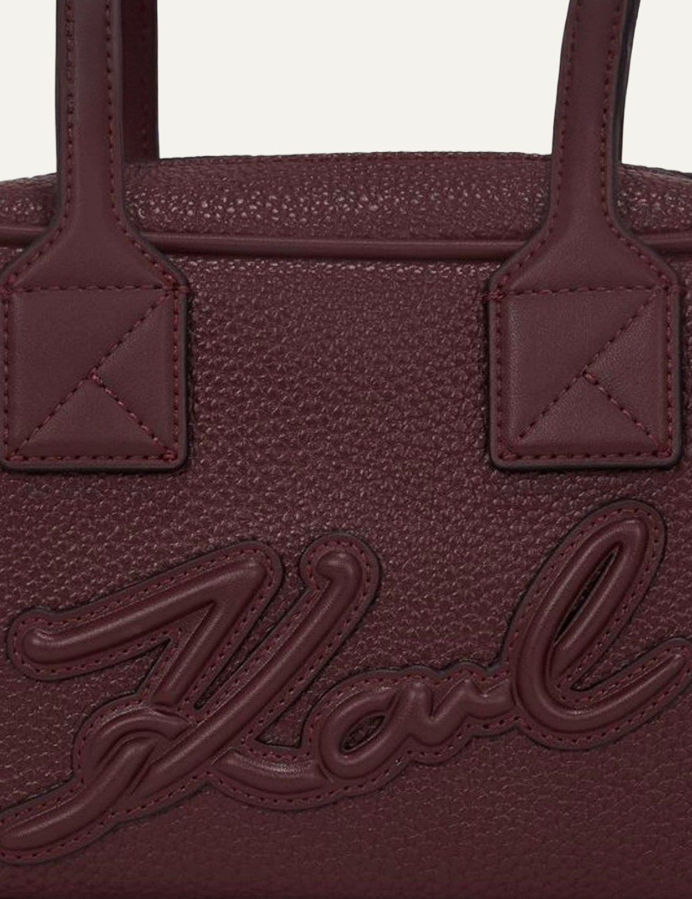 KARL LAGERFELD K/SKUARE BAULETTO GRAINY