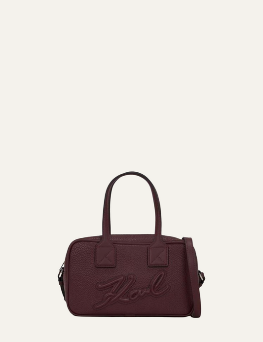 KARL LAGERFELD K/SKUARE BAULETTO GRAINY